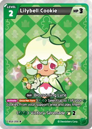 Lilybell Cookie (BS4-058) - Age of Heroes and Kingdoms Foil