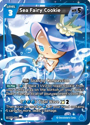 Sea Fairy Cookie (BS4-073) - Age of Heroes and Kingdoms Foil