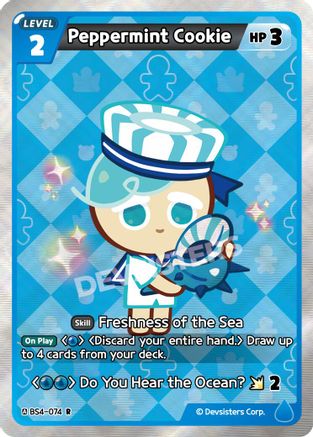 Peppermint Cookie (BS4-074) - Age of Heroes and Kingdoms Foil