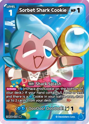 Sorbet Shark Cookie (BS4-077) - Age of Heroes and Kingdoms Foil