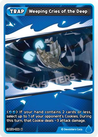 Weeping Cries of the Deep (BS4-086) - Age of Heroes and Kingdoms