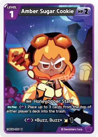 Amber Sugar Cookie (BS4-099) - Age of Heroes and Kingdoms