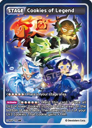 Cookies of Legend (BS4-111) - Age of Heroes and Kingdoms Foil