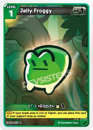 Jelly Froggy (Ver. 2) (BS4-057) - Age of Heroes and Kingdoms