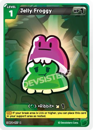 Jelly Froggy (Ver. 3) (BS4-057) - Age of Heroes and Kingdoms