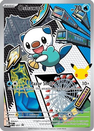 Oshawott - 051 51 - ME Mega Evolution Promo Holofoil