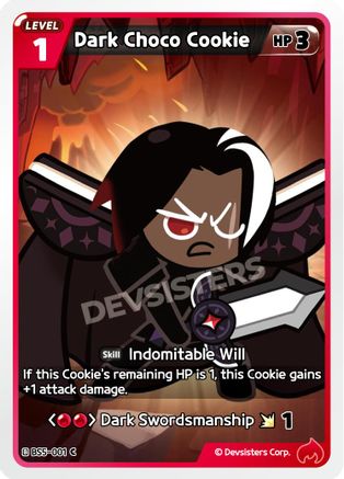 Dark Choco Cookie (001) (BS5-001) - Arena of Glory