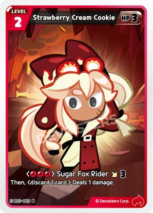 Strawberry Cream Cookie (BS5-003) - Arena of Glory