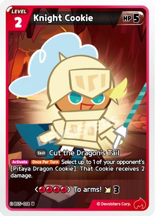 Knight Cookie (014) (BS5-014) - Arena of Glory