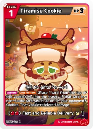 Tiramisu Cookie (BS5-016) - Arena of Glory