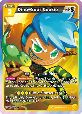 Dino-Sour Cookie (BS5-023) - Arena of Glory Foil