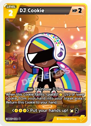 DJ Cookie (BS5-026) - Arena of Glory