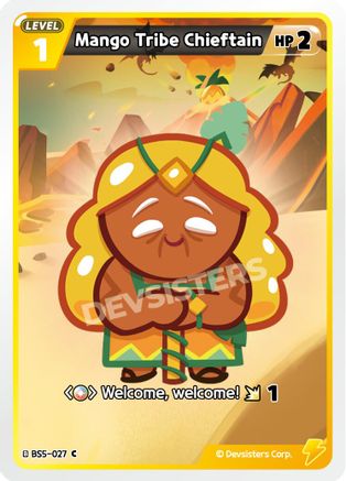 Mango Tribe Chieftain (BS5-027) - Arena of Glory