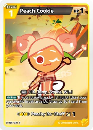 Peach Cookie (BS5-031) - Arena of Glory