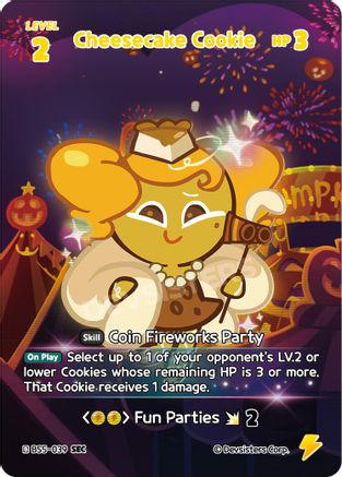 Cheesecake Cookie (SEC) (BS5-039) - Arena of Glory Foil