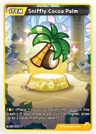 Sniffly Cocoa Palm (BS5-042) - Arena of Glory