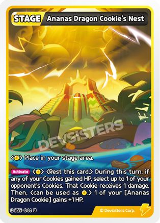 Ananas Dragon Cookie's Nest (BS5-044) - Arena of Glory