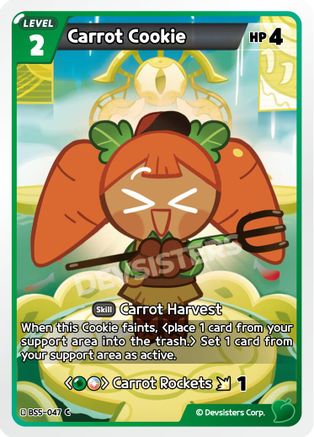 Carrot Cookie (BS5-047) - Arena of Glory