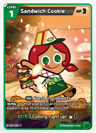 Sandwich Cookie (052) (BS5-052) - Arena of Glory