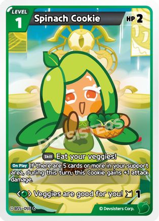 Spinach Cookie (055) (BS5-055) - Arena of Glory
