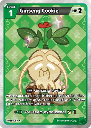 Ginseng Cookie (BS5-058) - Arena of Glory Foil