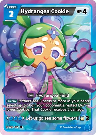Hydrangea Cookie (BS5-075) - Arena of Glory Foil