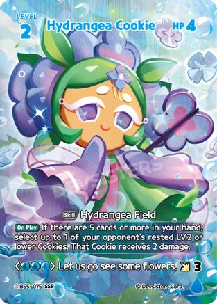 Hydrangea Cookie (SSR) (BS5-075) - Arena of Glory Foil