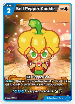 Bell Pepper Cookie (BS5-083) - Arena of Glory
