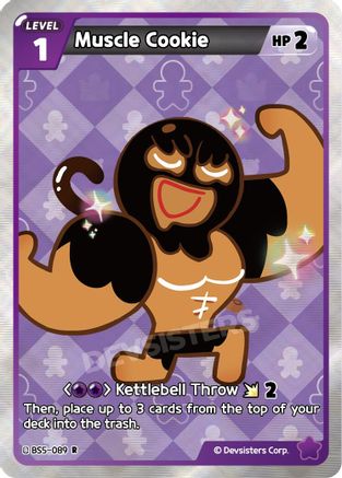 Muscle Cookie (BS5-089) - Arena of Glory Foil