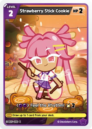 Strawberry Stick Cookie (090) (BS5-090) - Arena of Glory