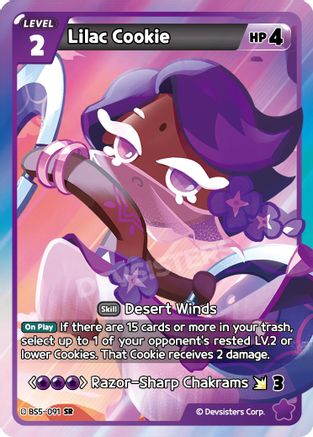 Lilac Cookie (BS5-091) - Arena of Glory Foil