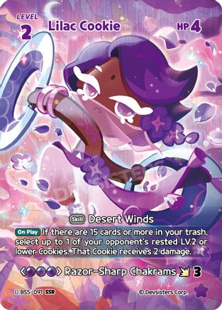 Lilac Cookie (SSR) (BS5-091) - Arena of Glory Foil