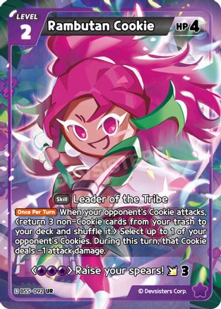 Rambutan Cookie (BS5-092) - Arena of Glory Foil