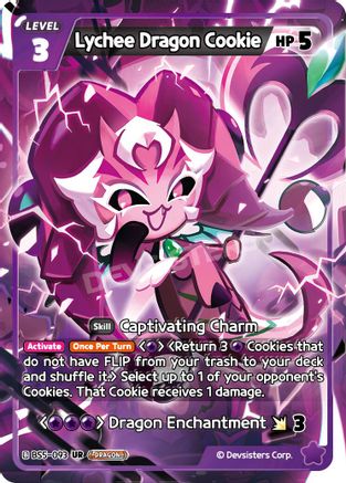 Lychee Dragon Cookie (BS5-093) - Arena of Glory Foil