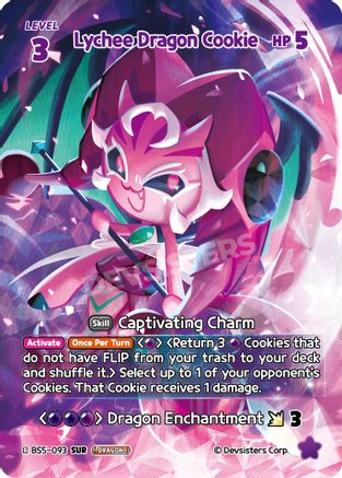 Lychee Dragon Cookie (SUR) (BS5-093) - Arena of Glory Foil