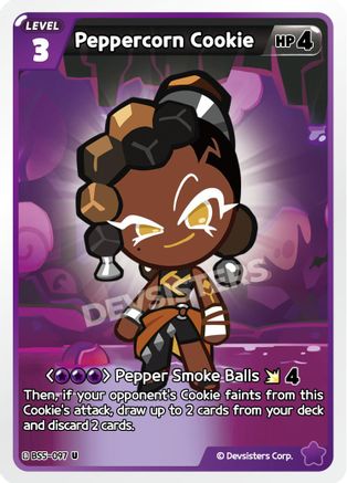 Peppercorn Cookie (BS5-097) - Arena of Glory