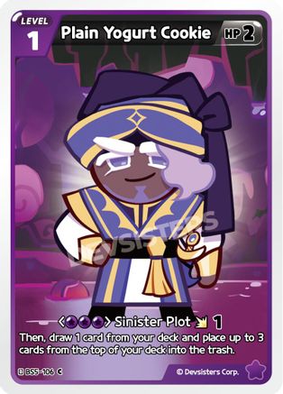 Plain Yogurt Cookie (BS5-106) - Arena of Glory