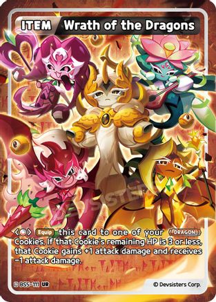 Wrath of the Dragons (BS5-111) - Arena of Glory Foil