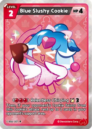 Blue Slushy Cookie (BS6-007) - Arena of Glory Foil