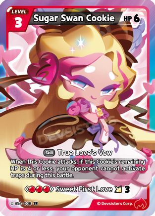 Sugar Swan Cookie (BS6-008) - Arena of Glory Foil