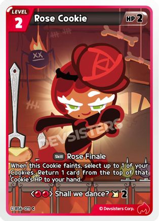 Rose Cookie (011) (BS6-011) - Arena of Glory