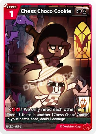 Chess Choco Cookie (BS6-013) - Arena of Glory