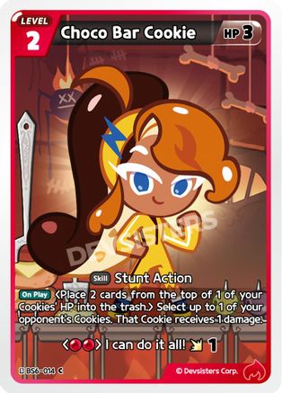 Choco Bar Cookie (BS6-014) - Arena of Glory