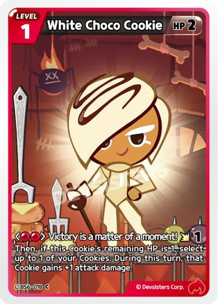 White Choco Cookie (018) (BS6-018) - Arena of Glory