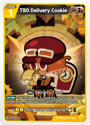 TBD Delivery Cookie (BS6-028) - Arena of Glory