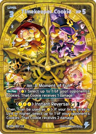 Timekeeper Cookie (031) (EXR) (BS6-031) - Arena of Glory Foil