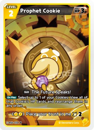 Prophet Cookie (BS6-034) - Arena of Glory