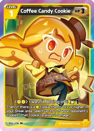 Coffee Candy Cookie (038) (BS6-038) - Arena of Glory Foil