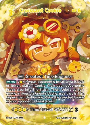 Croissant Cookie (039) (SUR) (BS6-039) - Arena of Glory Foil