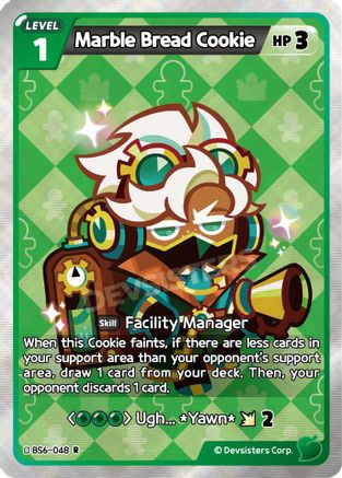 Marble Bread Cookie (048) (BS6-048) - Arena of Glory Foil